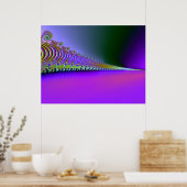 Alien Seascape Landscape Skyscape Poster (Küche)