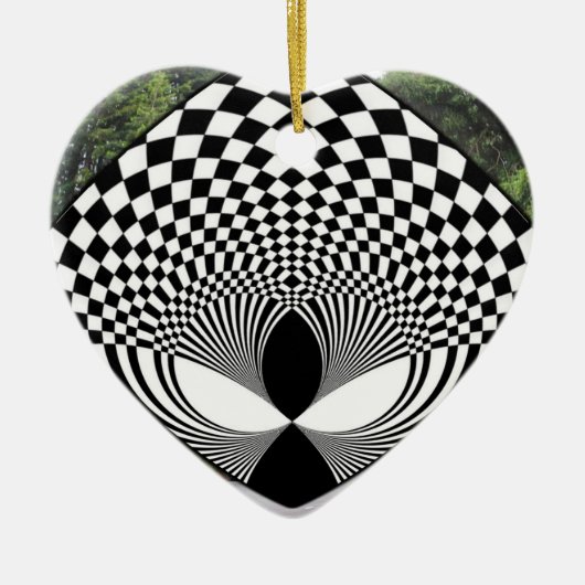 Alien - Sehen Sie sich an! Keramik Ornament (Vorne)