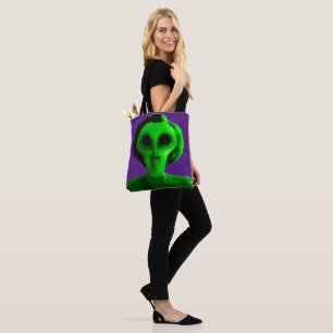 Alien Self Portrait Tasche
