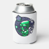 Alien Selfie Snap für Astronomen-Lehrerin Weltraum Dosenkühler (Kanne Rückseite)