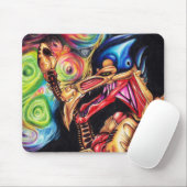 Alien Sentinel - Kunst der Wissenschaft Mousepad (Mit Mouse)