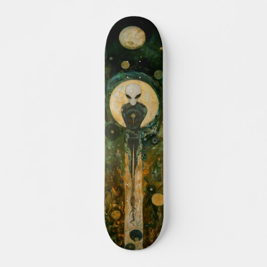 Alien Sentinel Skateboard (Vorne)
