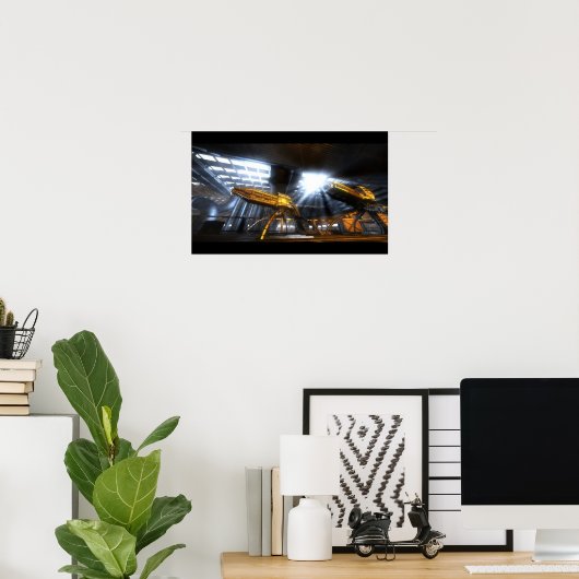 Alien Sentry Gun Poster (Heimbüro)