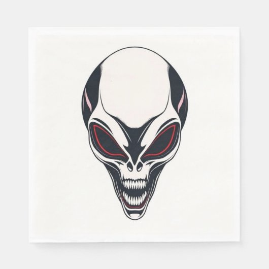 Alien Serviette (Vorderseite)