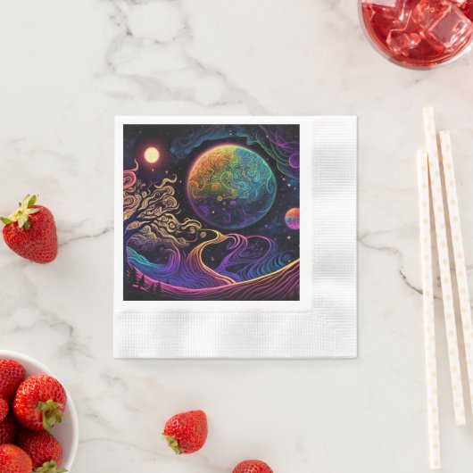 Alien Serviette (Beispiel)