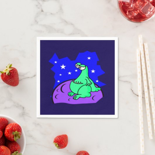 Alien Serviette (Beispiel)