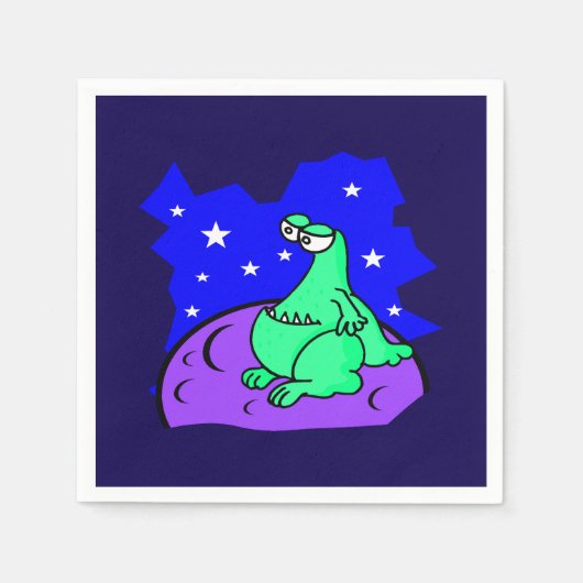 Alien Serviette (Vorderseite)
