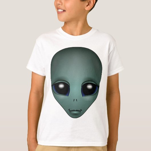 Alien Shirt Kids T - Shirt für außerirdische Kid (Vorderseite)