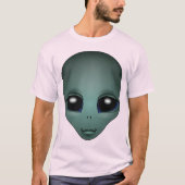 Alien Shirt Männer Alien Art Shirt Niedlich ET Top (Vorderseite)
