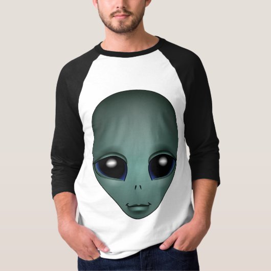 Alien-Shirts UND Geschenke alien-Baseball-Jerseys T-Shirt (Vorderseite)