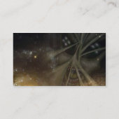 Alien-sichernde Geschäfts-Karte Visitenkarte (Rückseite)