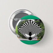 Alien sieht SIE an! Button (Vorne & Hinten)