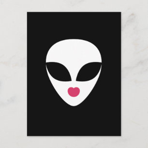 Alien Siren Postcard Postkarte