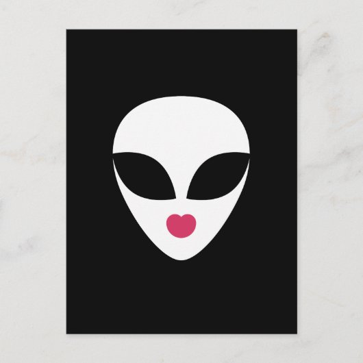 Alien Sirenen Postkarte (Vorderseite)