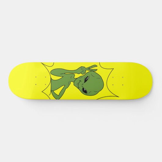 Alien Skateboard (Horizontal)