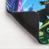 Alien-Skateboard-Gaming-Mauspad Mousepad (Ecke)