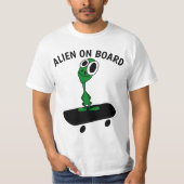 ALIEN SKATEBOARDING T - Shirt (Vorderseite)