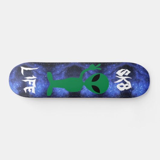 Alien-Skateplattform Skateboard (Horizontal)