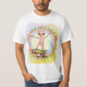 Alien Skater T - Shirt (Vorderseite)