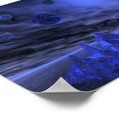 Alien Skies Poster (Ecke)