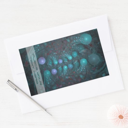 Alien Skin 2001 Rechteckiger Aufkleber (Umschlag)