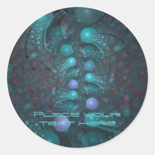 Alien Skin 2001 Runder Aufkleber (Vorderseite)