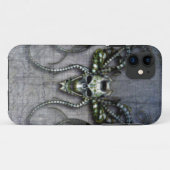 Alien Skull Case-Mate iPhone Hülle (Rückseite (Horizontal))