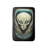 Alien skull Head Thunder_Cove Badematte (Vorderseite Vertikal)