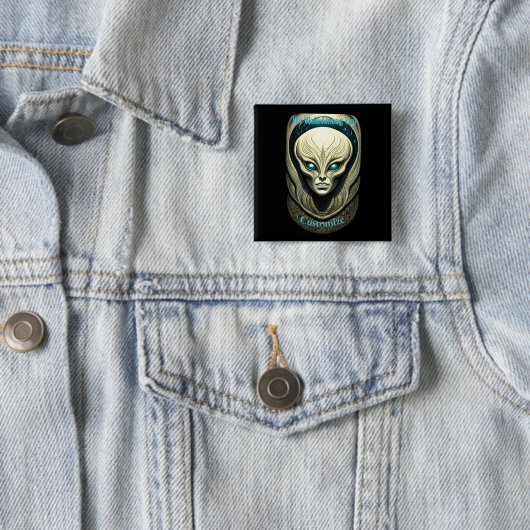 Alien skull Head Thunder_Cove Button (Beispiel)