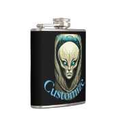 Alien skull Head Thunder_Cove Flachmann (Rechts)