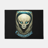 Alien skull Head Thunder_Cove Fußmatte (Vorderseite)