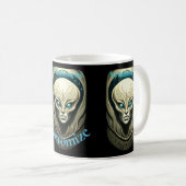 Alien skull Head Thunder_Cove Kaffeetasse (VorderseiteRechts)