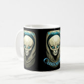 Alien skull Head Thunder_Cove Kaffeetasse (Vorderseite Links)
