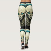 Alien skull Head Thunder_Cove Leggings (Rückseite)