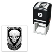 Alien skull Head Thunder_Cove Permastempel (Beispiel)