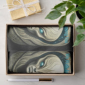 Alien skull Head Thunder_Cove Seidenpapier (Geschenk)