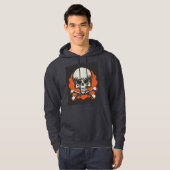 Alien Skull Hoodie (Vorne ganz)