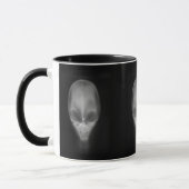 Alien Skull Röntgen Tasse (Links)