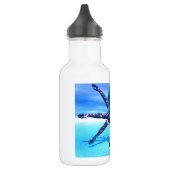 Alien Skulptur Edelstahlflasche (Links)