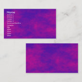 Alien Sky II Visitenkarte (Vorne/Hinten)