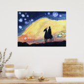 Alien Sky Print Poster (Küche)