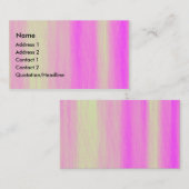 Alien Sky Visitenkarte (Vorne/Hinten)