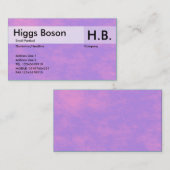 Alien Sky Visitenkarte (Vorne/Hinten)