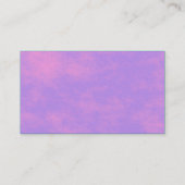 Alien Sky Visitenkarte (Rückseite)