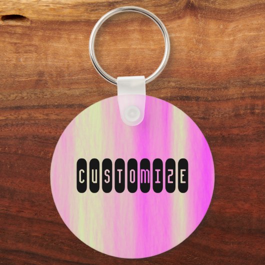 Alien Sky - Vorlage Schlüsselanhänger (Vorderseite)