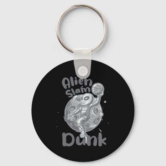 Alien Slam Dunk Active Schlüsselanhänger (Vorderseite)