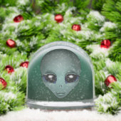 Alien Snow Globes Custom Cute Alien Snow Globes Schneekugeln (Weihnachten)