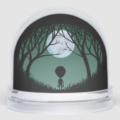 Alien Snow Globes Custom Cute Alien Snow Globes Schneekugeln (Vorderseite)