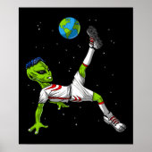 Alien Soccer Poster (Vorne)
