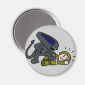 Alien / Soldier Magnet (Vorderseite/Rückseite)